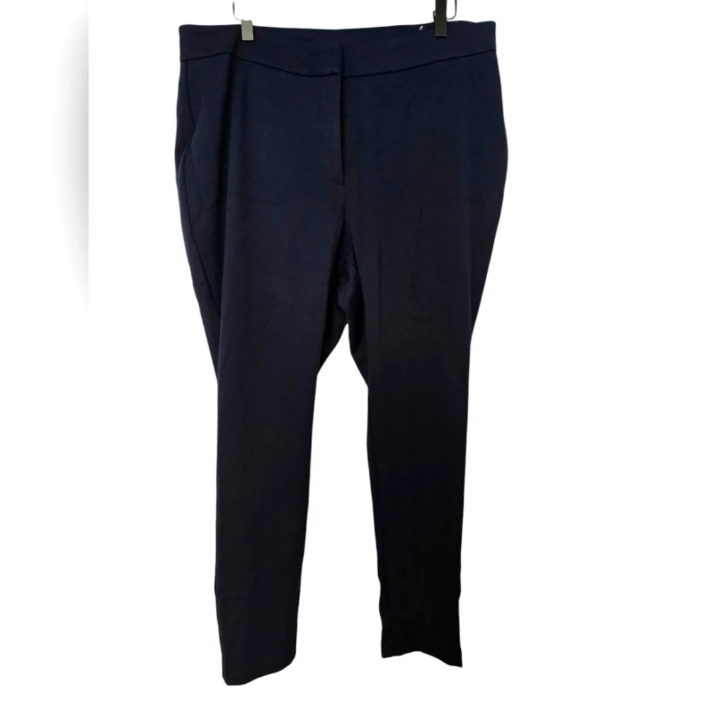 Harper & Liv Navy Slack Pants Size 18